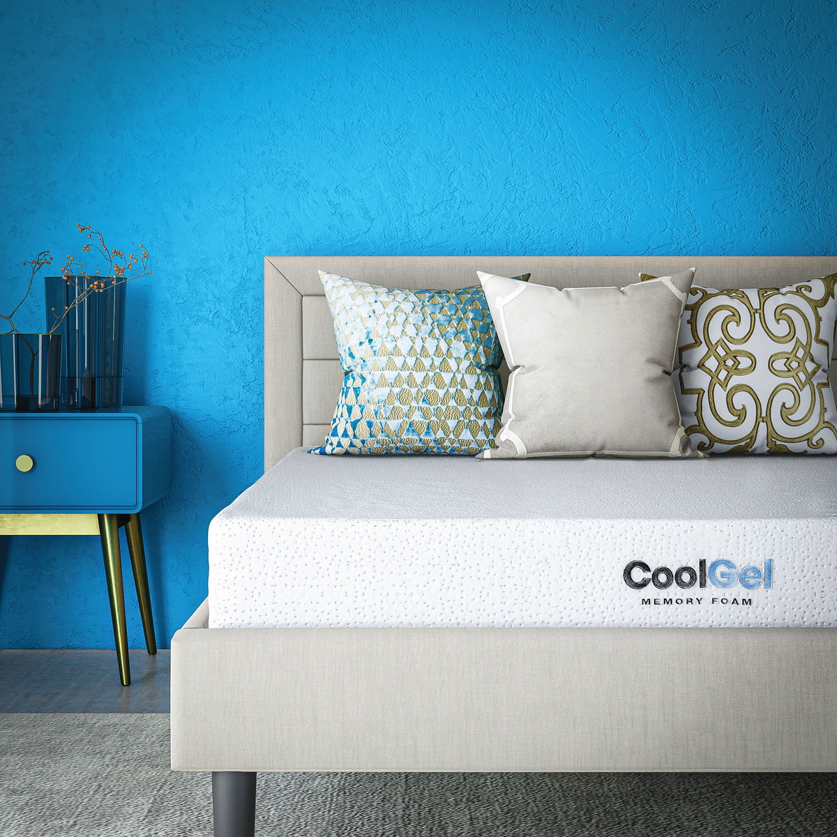 8 Gel Memory Foam Mattress Short Queen E469