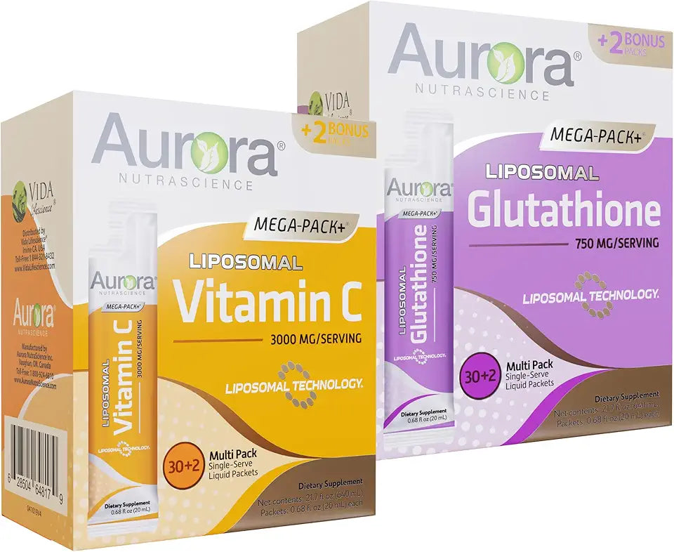 Vitamin C & Glutathione Bundle, 64 Packets F94193