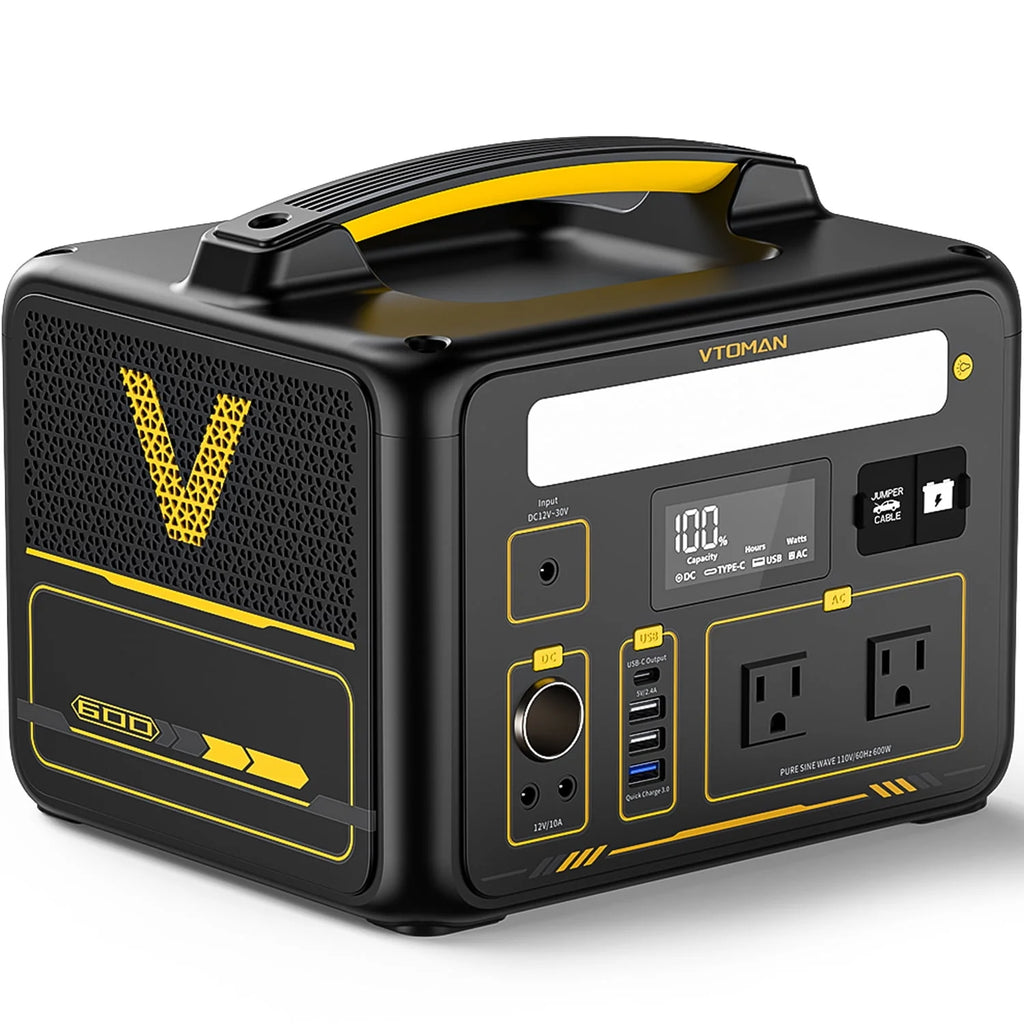 Portable Power Station 600W 299Wh LFP Solar Generator J406784