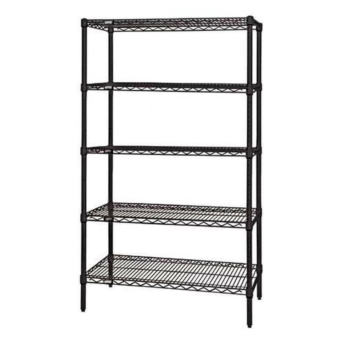 Black 18 x 48 in. Wire Shelf V4897