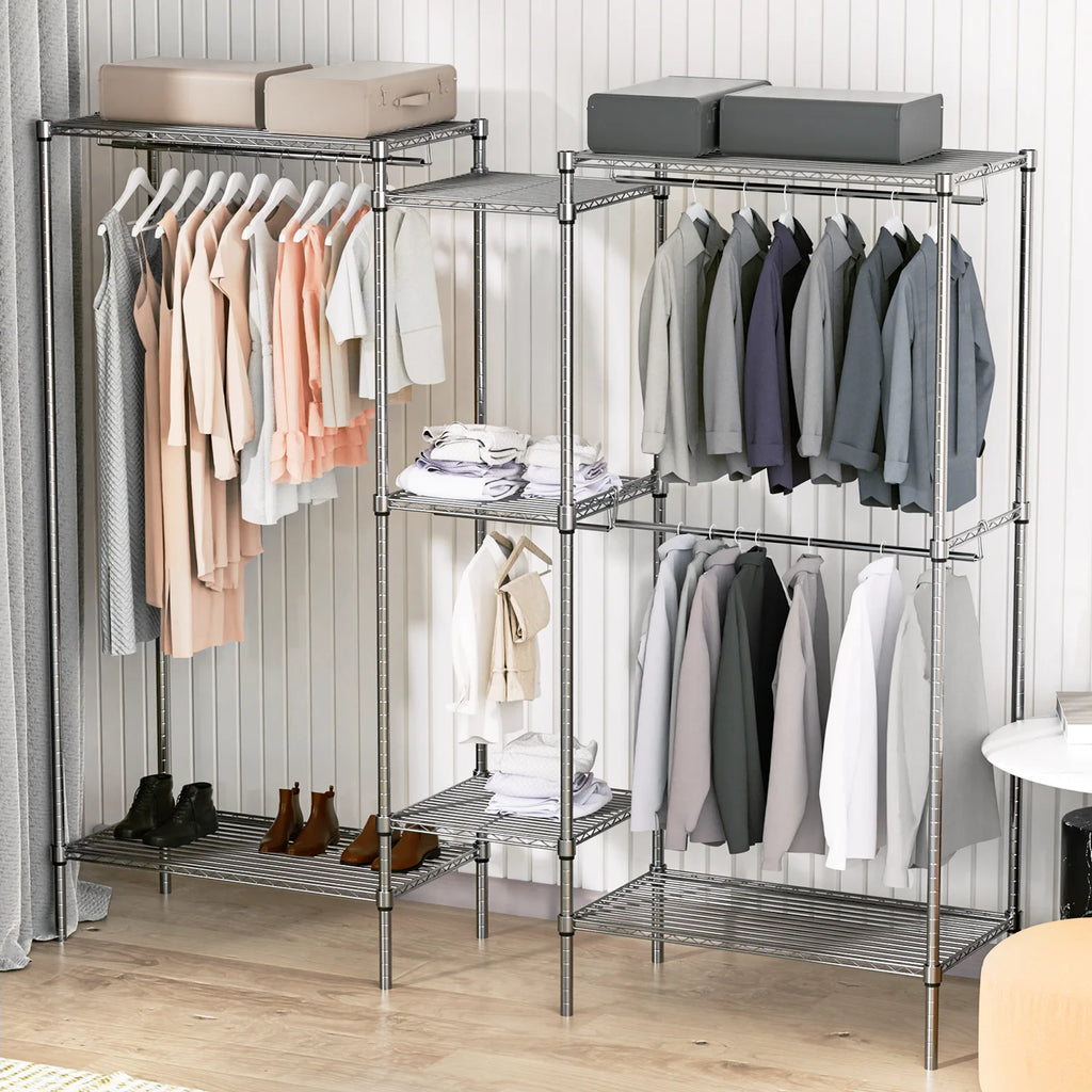 Carbon Steel Heavy Duty Garment Rack T35686