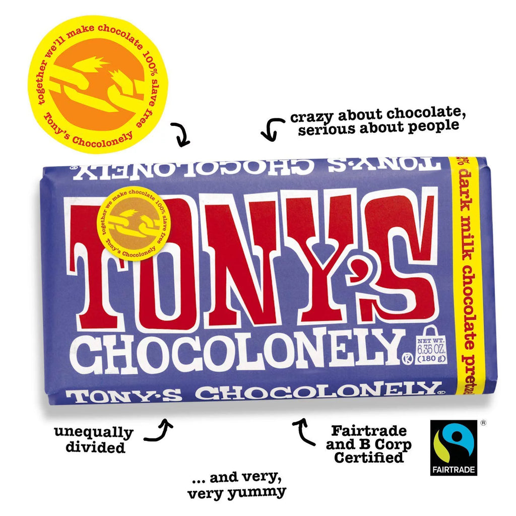 Dark Milk with Pretzel and Toffee Pack of 4 Chocolate Bars T5139