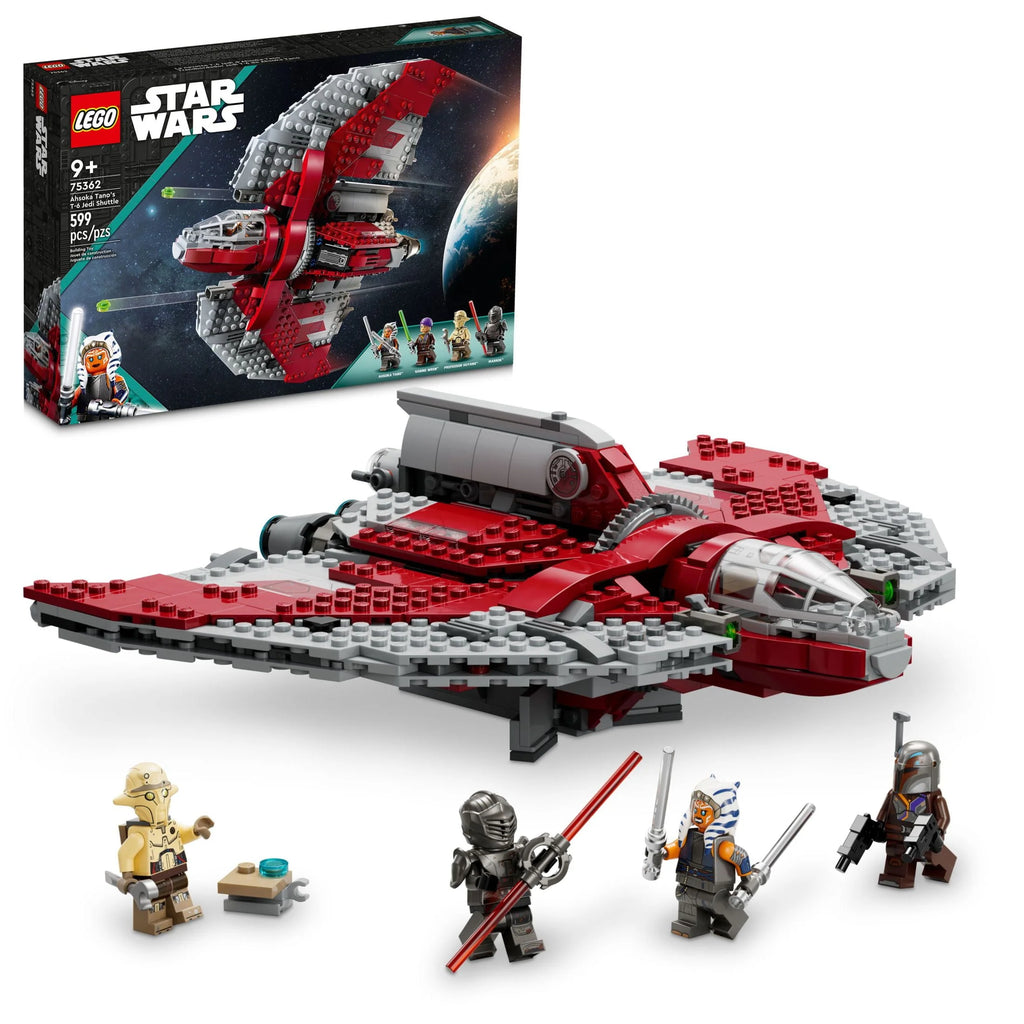 Star Wars Themed Building Playset with Starship and 4 Figures N92860