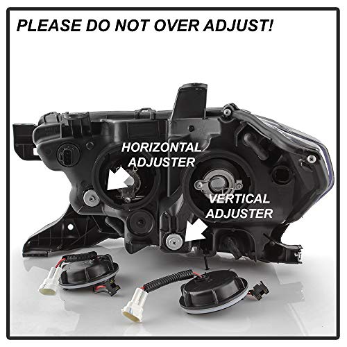 Black Smoked LED Sequential Headlamps L55166