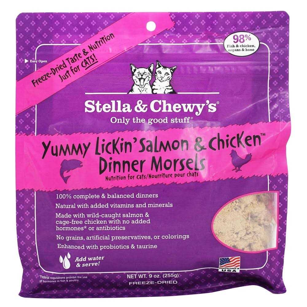 Freeze-Dried Salmon Chicken Cat Food E8500