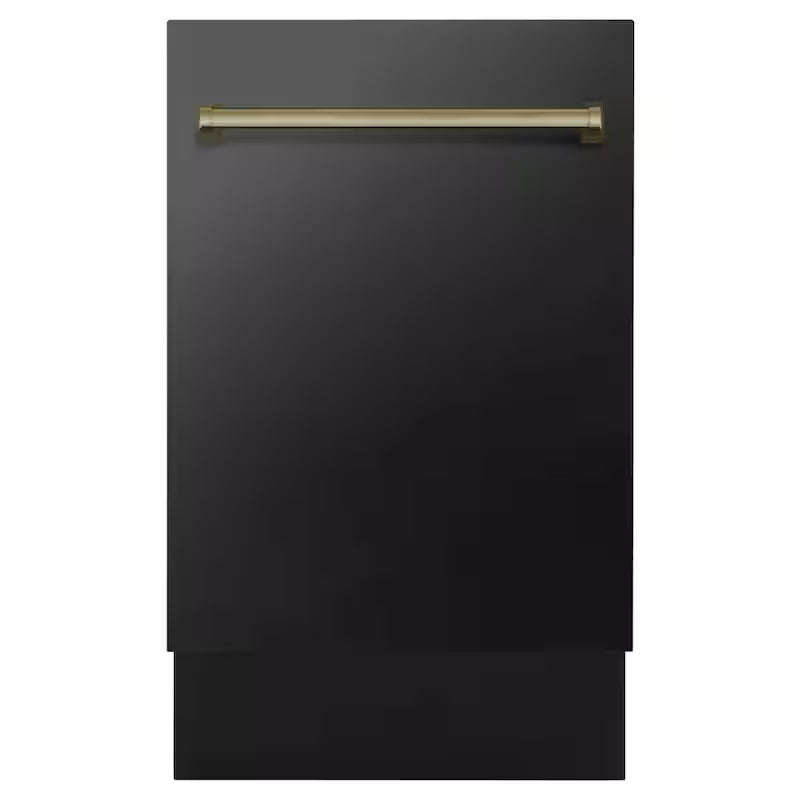 18 in. 8-Cycle Tall Tub Dishwasher with 3rd Rack in Black Stainless Steel L67924