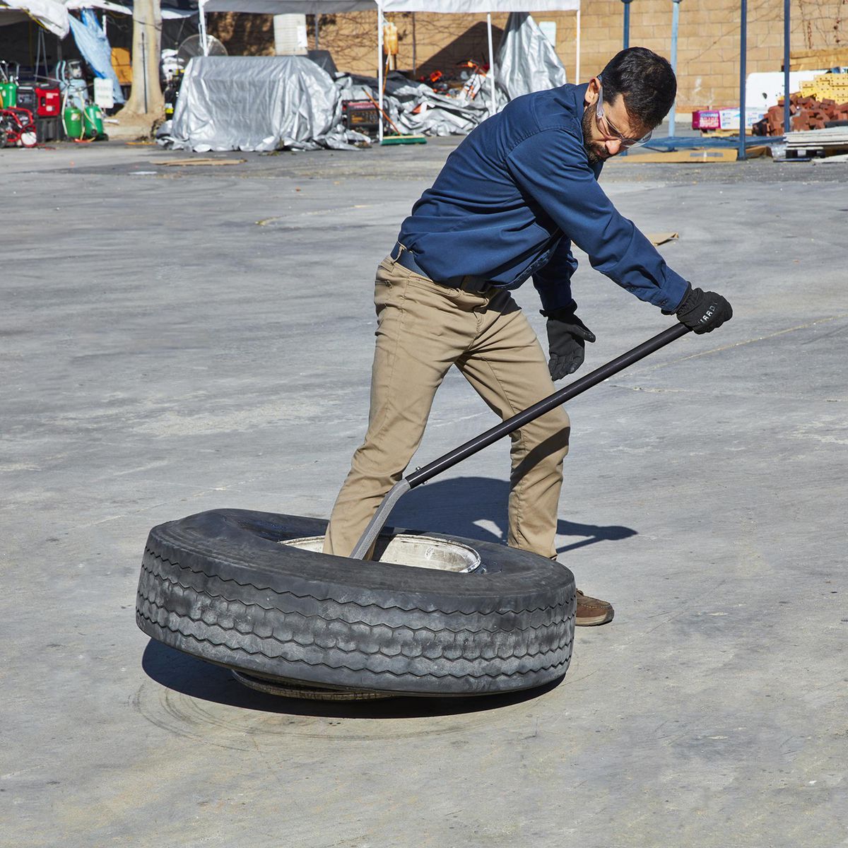 Manual Truck Tire Changer R301