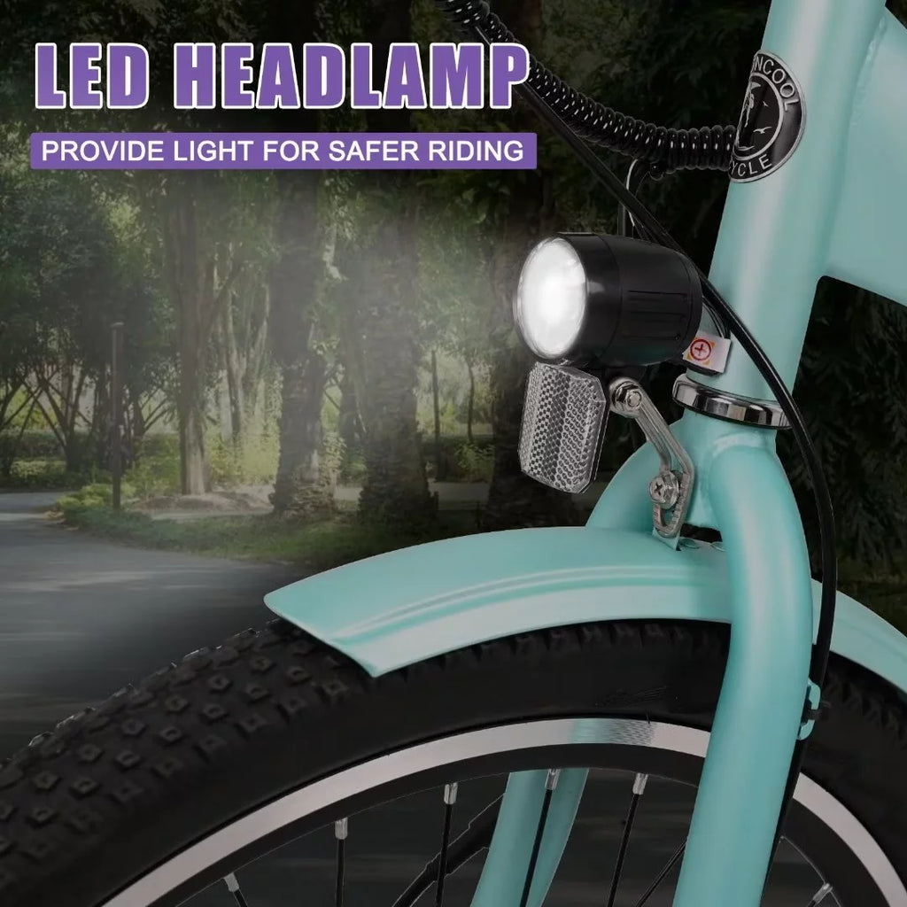 24" 350W 3 Wheel Electric Tricycle D53429