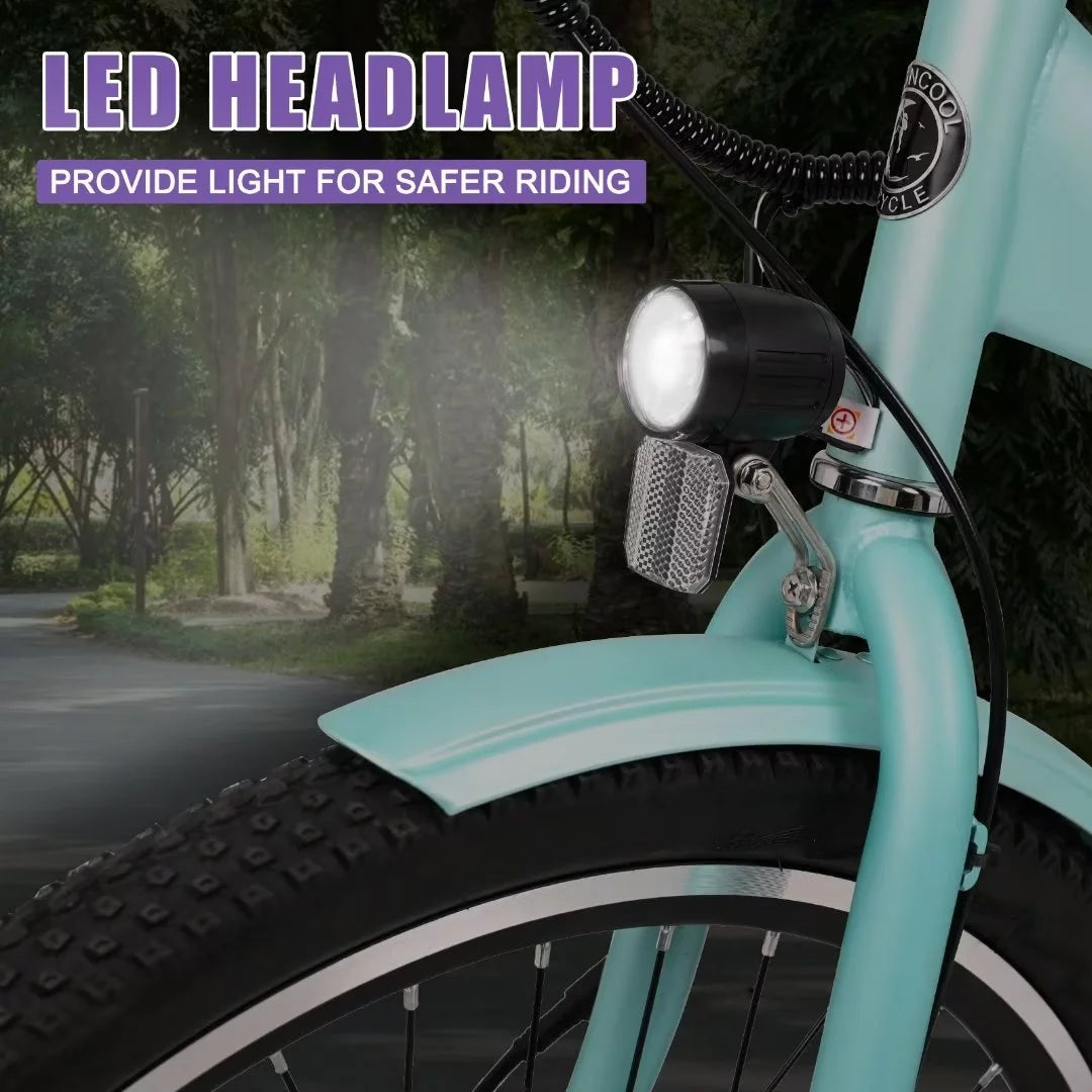 24" 350W 3 Wheel Electric Tricycle D53429