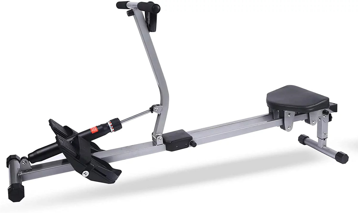 Rowing Machine with Digital Monitor Black I60982