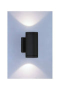 Black 2-Light LED Outdoor Sconce V35153