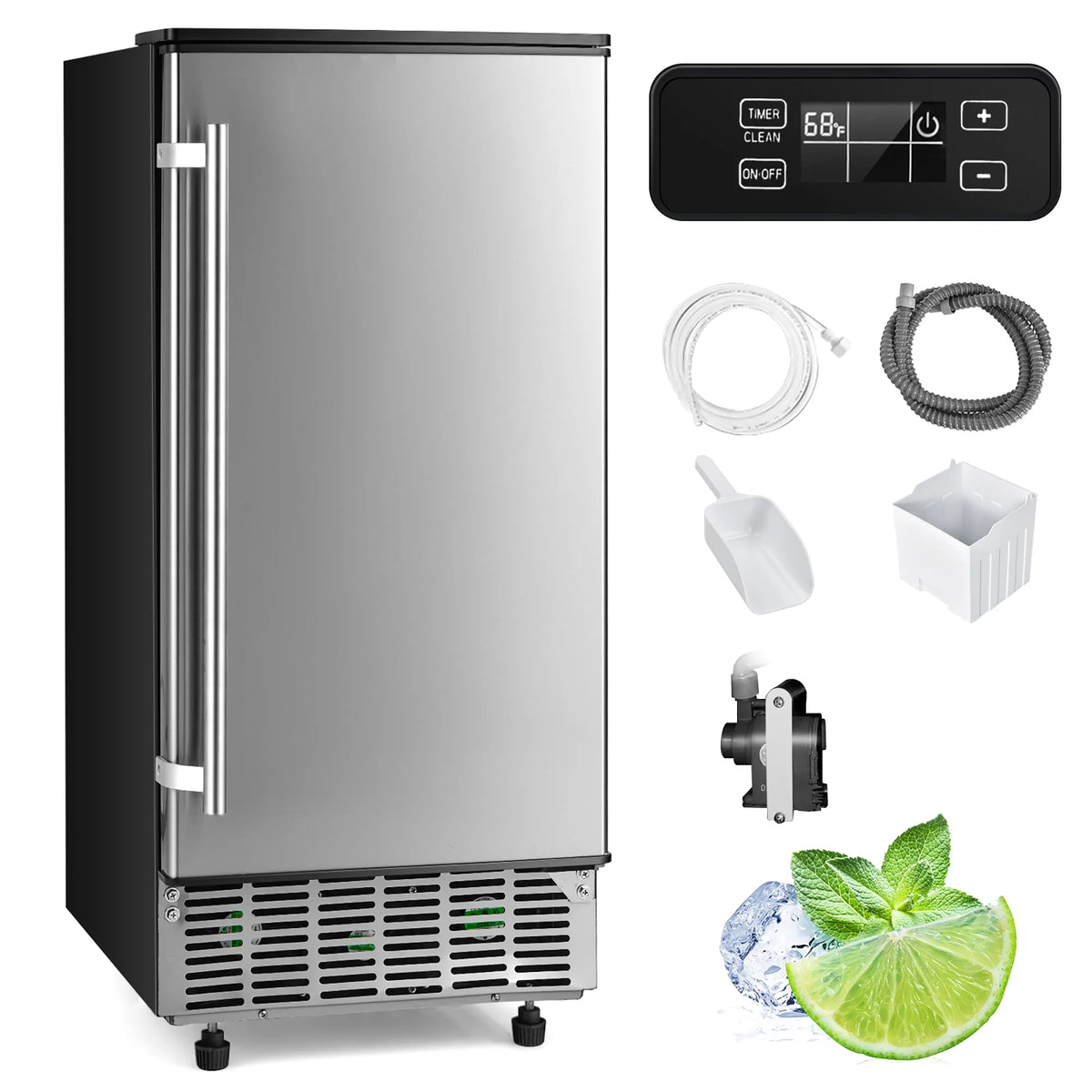 Built-in Ice Maker 80lbs/Day E157