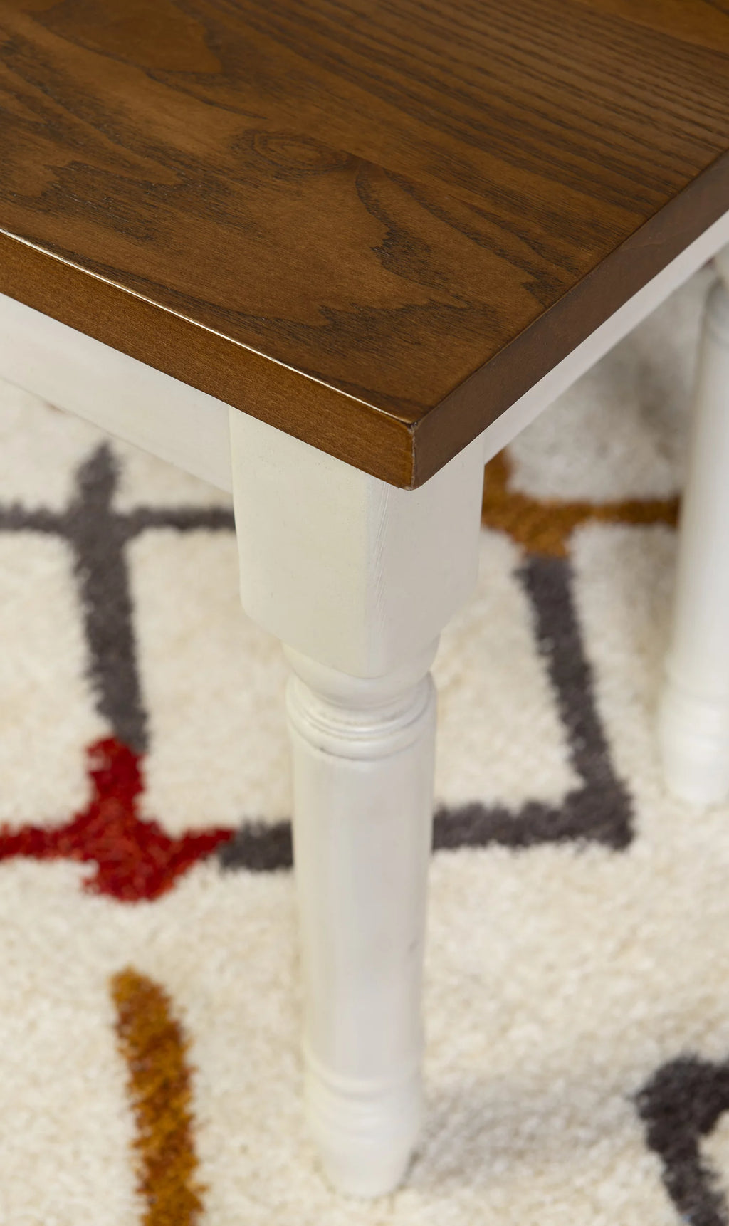 Vanilla White Dining Bench Q90295