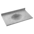 Solid Surface Single Bowl Vanity Top D924