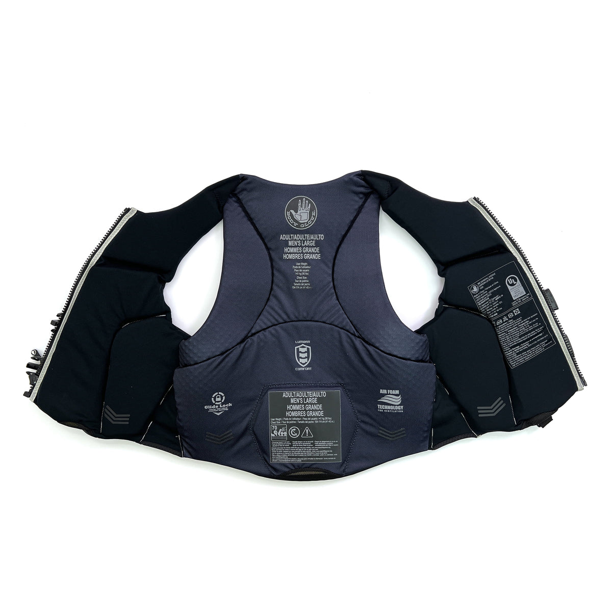 Black Evoprene Life Jacket Vest U152209