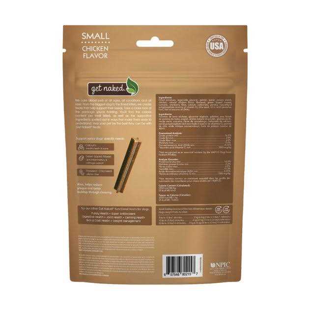 Chicken Flavor Grain-Free Dental Sticks Dog Treats Z66324