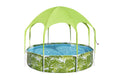 8 ft. x 20 in. Round Above Ground Pool Set Q153805