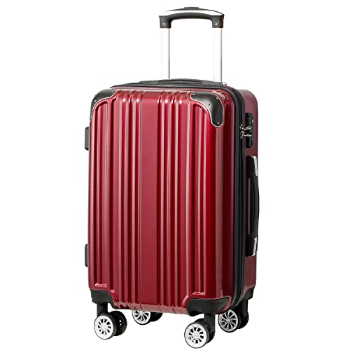 Expandable PC+ABS Spinner Luggage 20in 24in 28in V240
