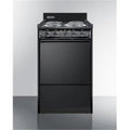 20 in. Wide Black Electric Range J662102