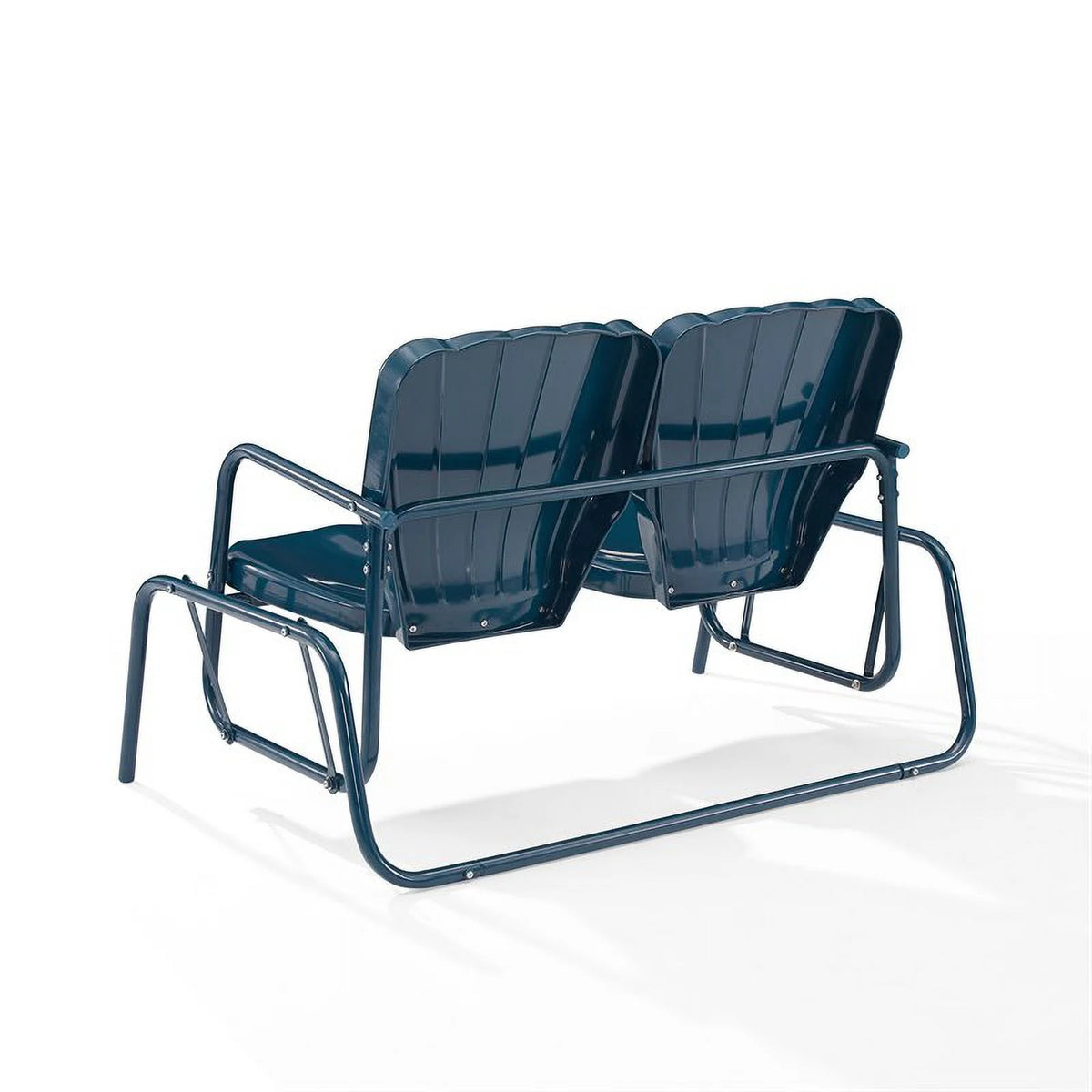 Metal Outdoor Loveseat Glider P11780