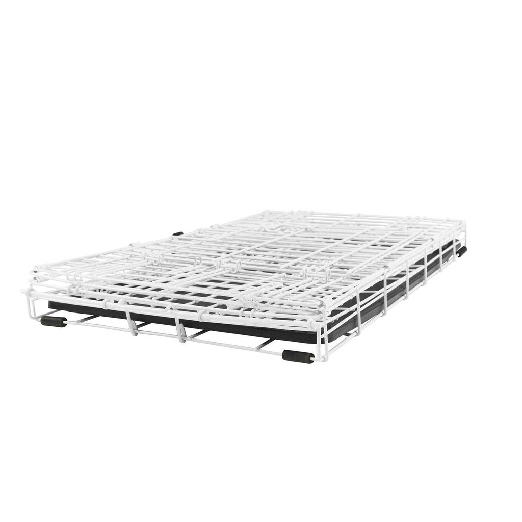 White 2-Door Dog Crate Z489