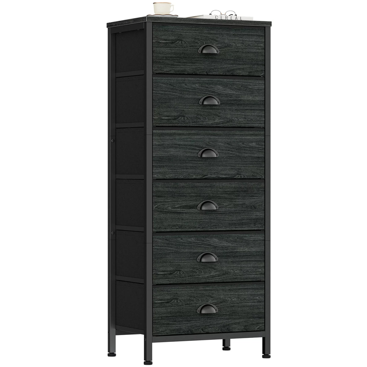 5 Drawer Fabric Bin Dresser F613186