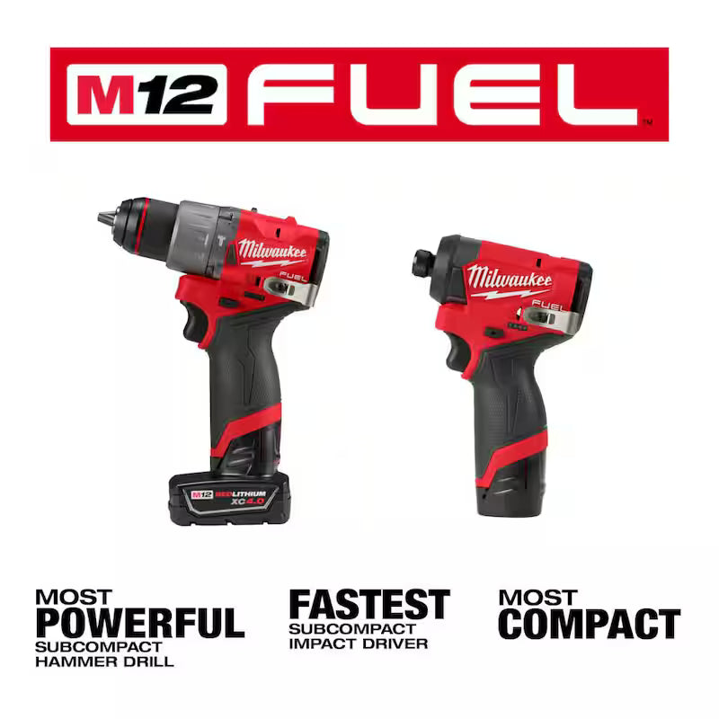 12V Lithium-Ion Brushless Cordless Hammer Drill/Impact Driver Combo Kit W84900