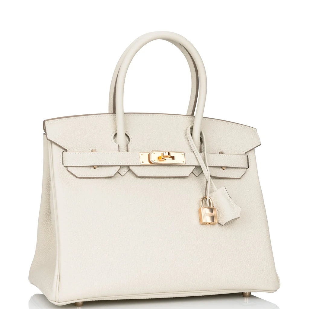 Birkin 30 Craie Togo Rose Gold Hardware A55037