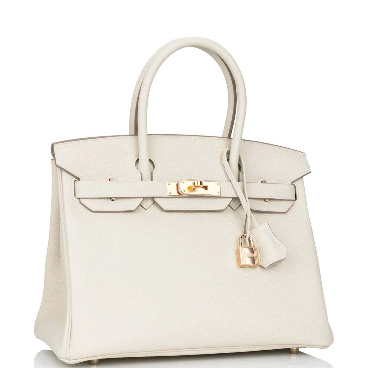 Birkin 30 Craie Togo Rose Gold Hardware A55037