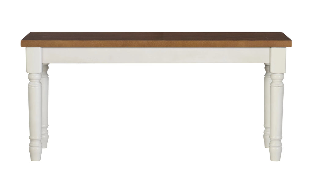 Vanilla White Dining Bench Q90295