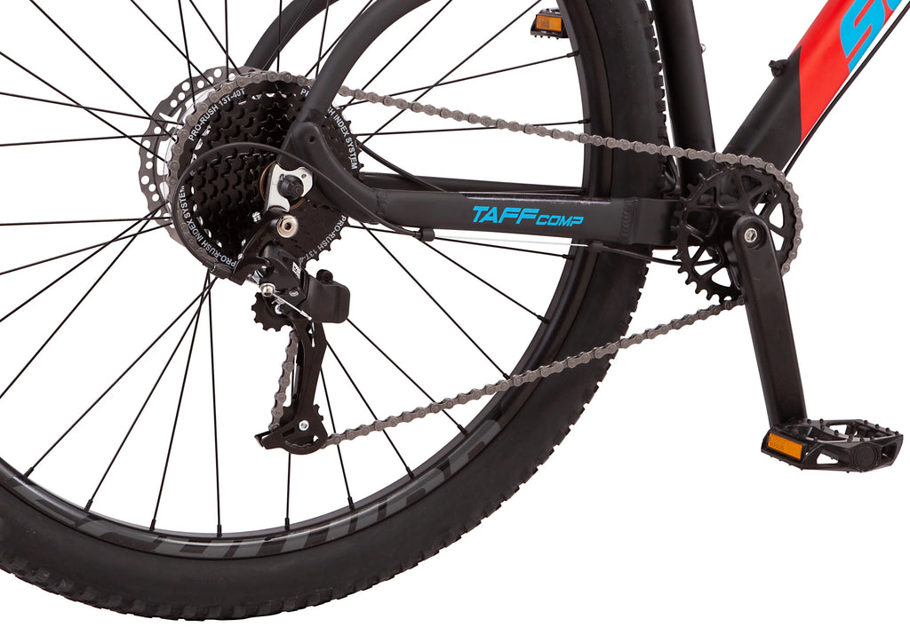 Black 8 Speed 29-inch Wheels Mountain Bike D9546