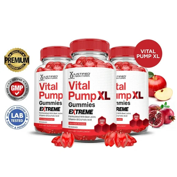 2000MG Beet Juice Pomegranate B12 Vegan Gummies J5034