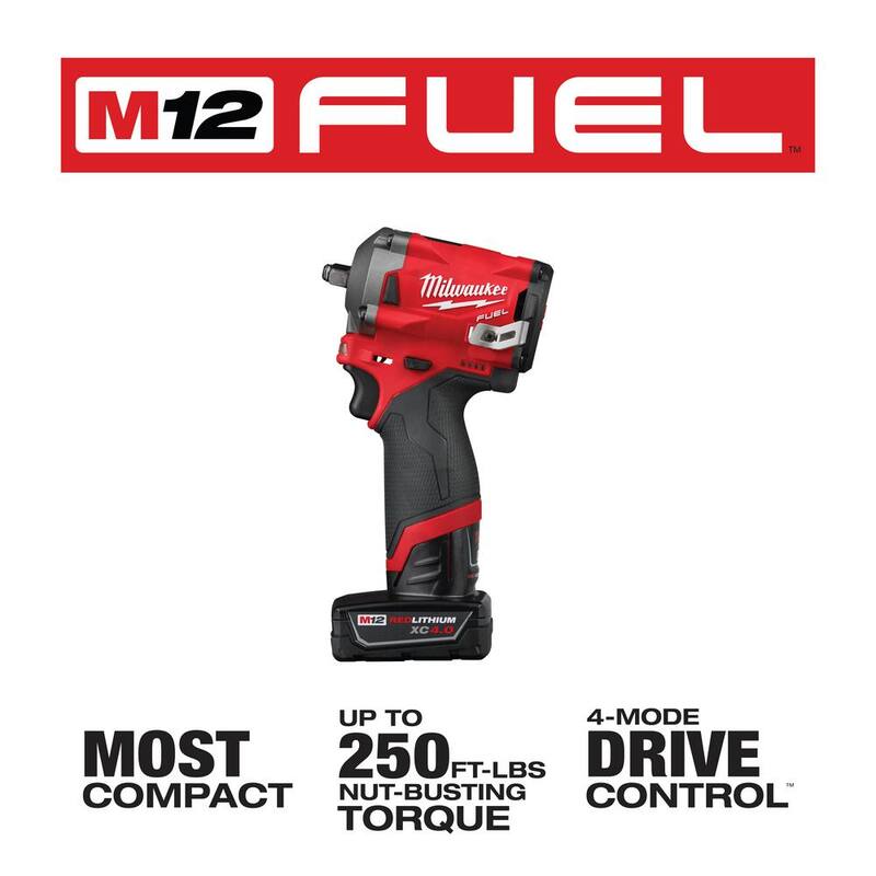12V Brushless Cordless 3/8 in. Impact Wrench Kit with 6.0Ah Battery A37680