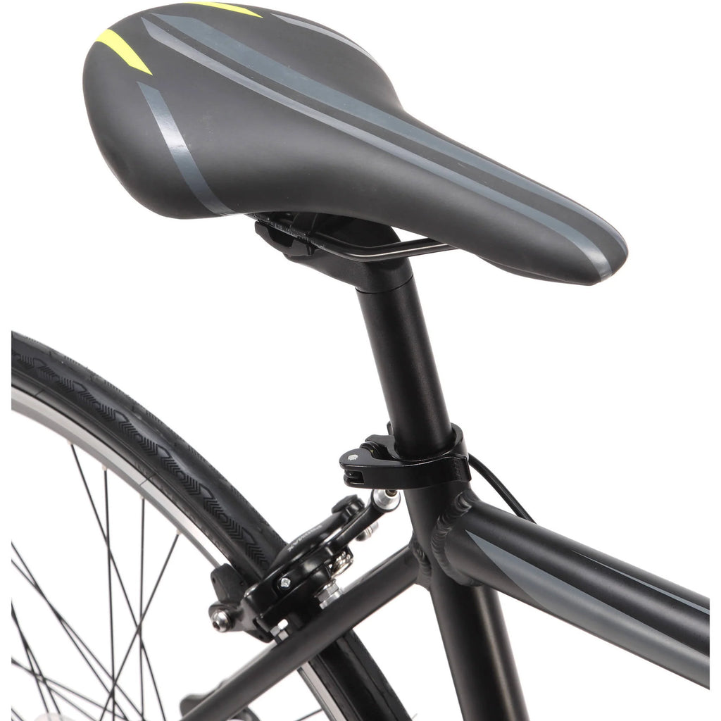 700C Men's Road Bike, Matte Black G1412