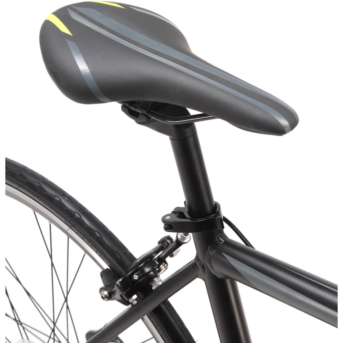 700C Men's Road Bike, Matte Black G1412