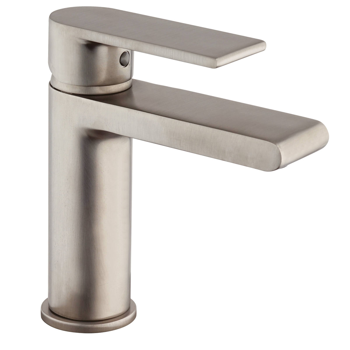 Brushed Nickel Single Hole Bathroom Faucet T497089