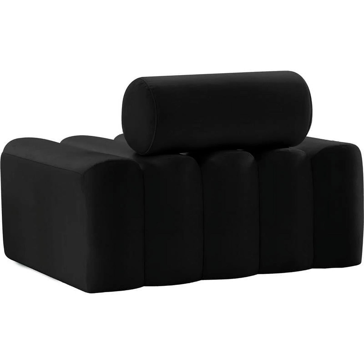 Black Velvet Chair H4118