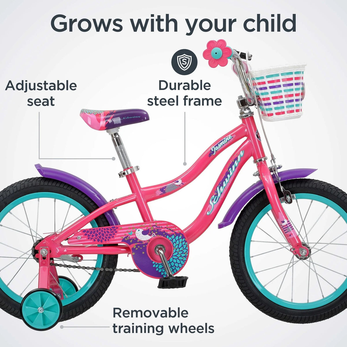 16 in Training Wheels Bike E71607