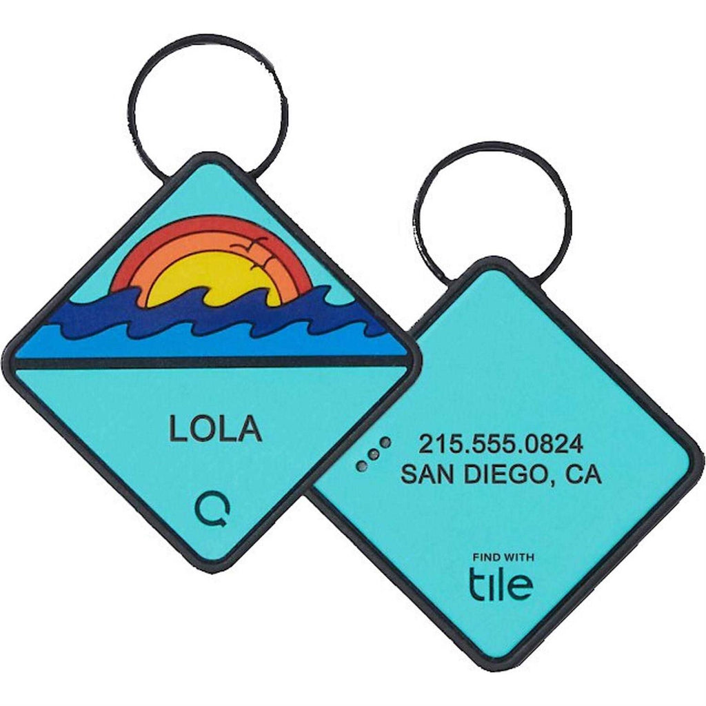 Silicone Dog ID Tag W7251