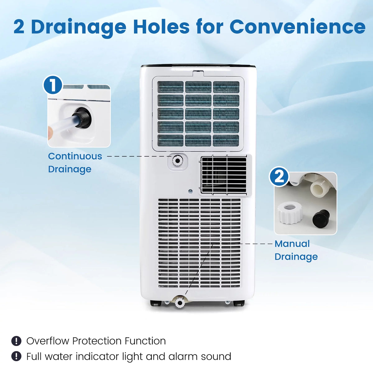 6000 BTU Portable Air Conditioner 3-in-1 G577419