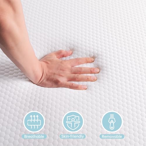 Dual-Sided Memory Foam Crib Mattress with Washable Cover K3020