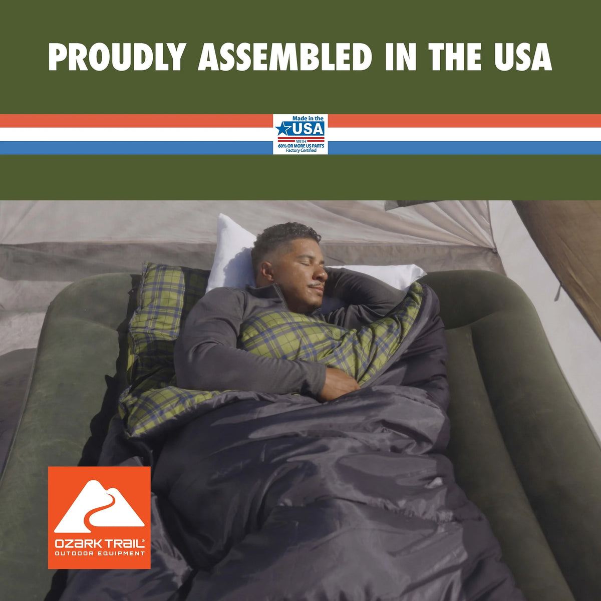 Oversized 30-Degree Rectangular Sleeping Bag T6062