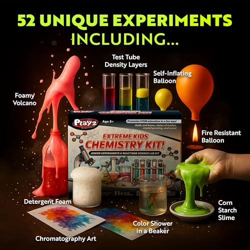52 Unique Experiments Chemistry Set T645152