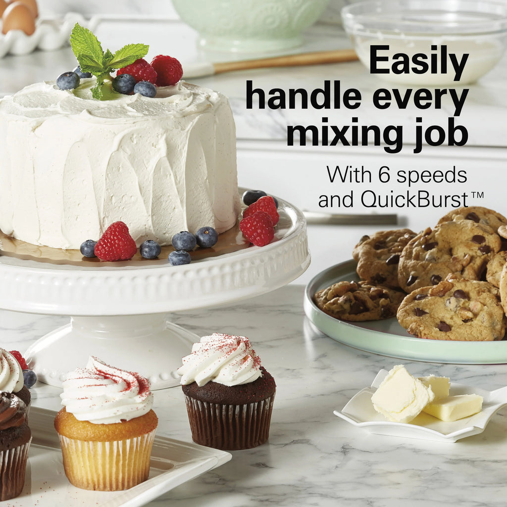 6 Speed Hand Mixer with Storage Case V3771