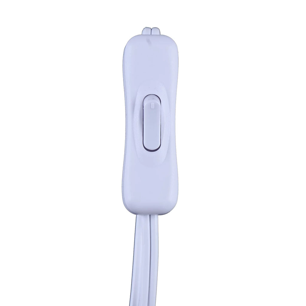 White Resin Plug in Wall Sconce Lamp T5152