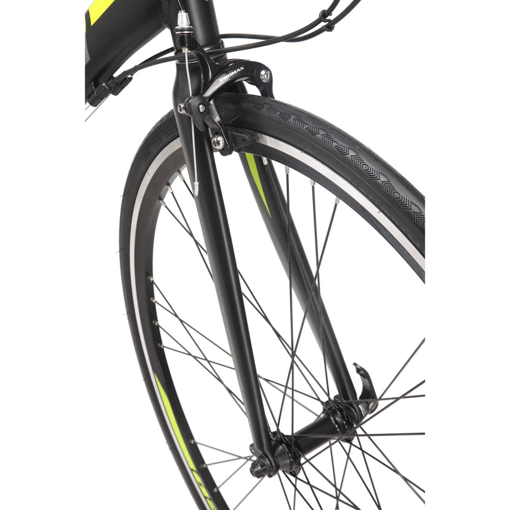 700C Men's Road Bike, Matte Black G1412