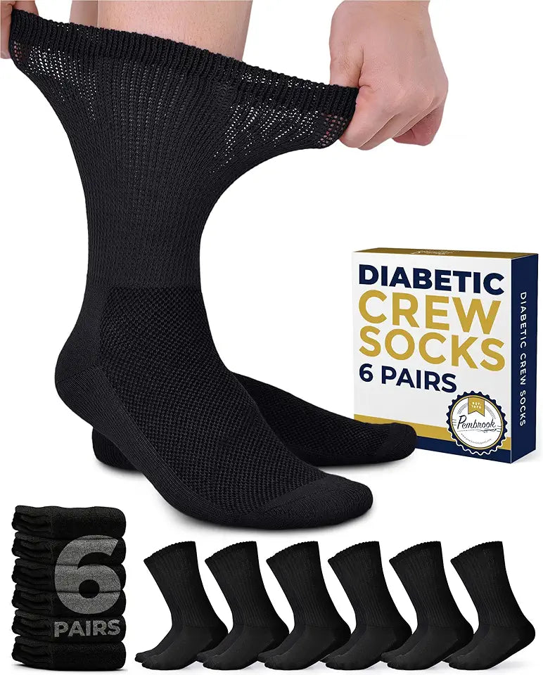 Diabetic Socks for Men and Women J45693