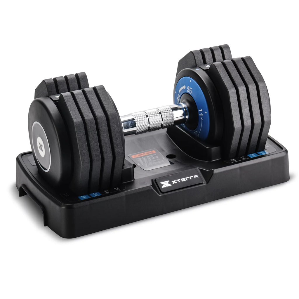 Adjustable Dumbbell 11, 22, 33, 44, 55 pounds J408