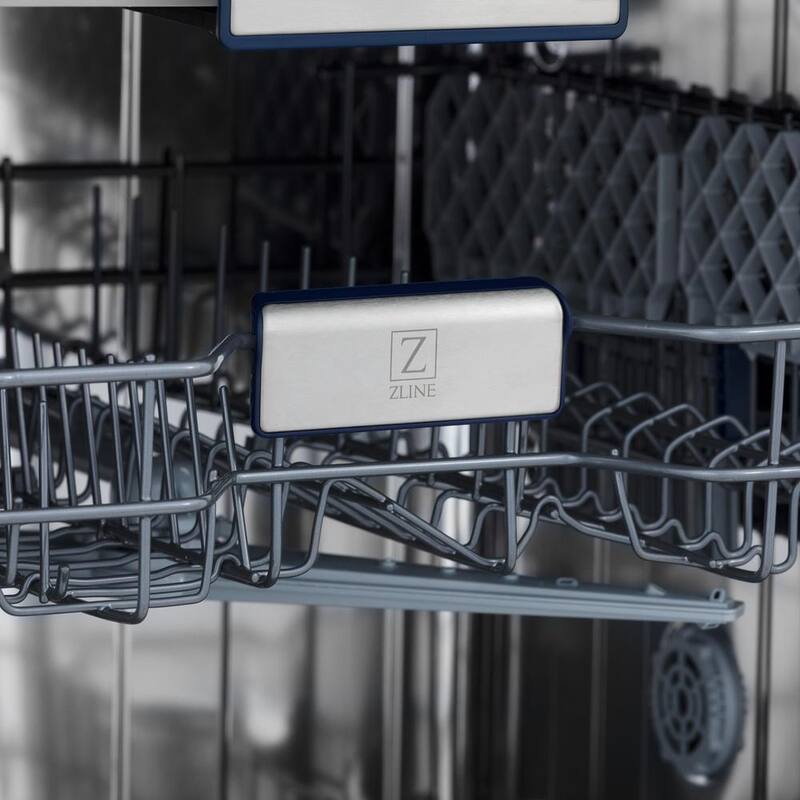 18 in. 8-Cycle Tall Tub Dishwasher with 3rd Rack in Black Stainless Steel L67924