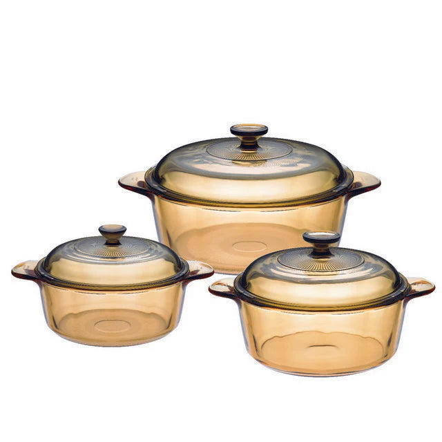 6-pieces Glass Pot Set N947